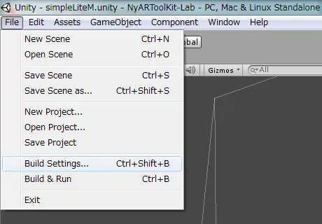 Unity - SimpleLiteM.unity - NyARToolKit-Lab