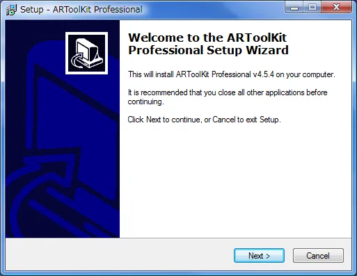 Setup - ARToolKit Professional