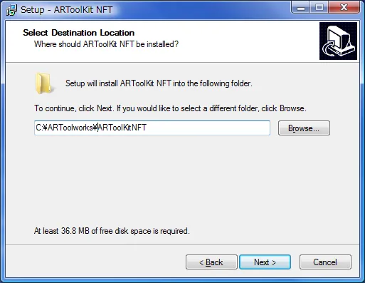 Setup - ARToolKit Professional