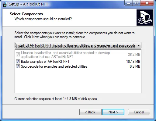 Setup - ARToolKit Professional