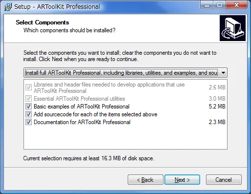 Setup - ARToolKit Professional