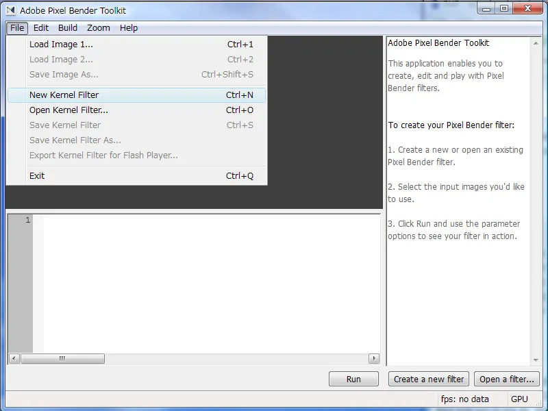 Abobe Pixel Bender Toolkit