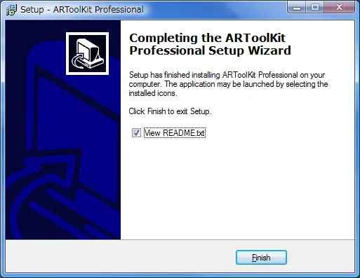 Setup - ARToolKit Professional