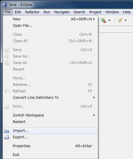 Java - Eclipse