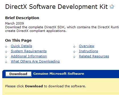 Microsoft Download Center: Download Category Search Results: