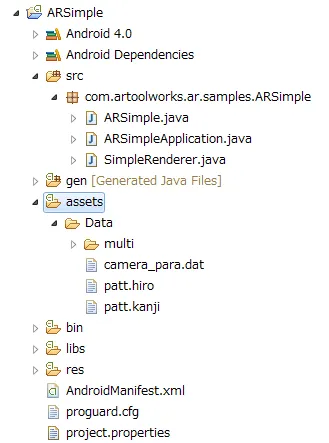 ARSimple resource tree
