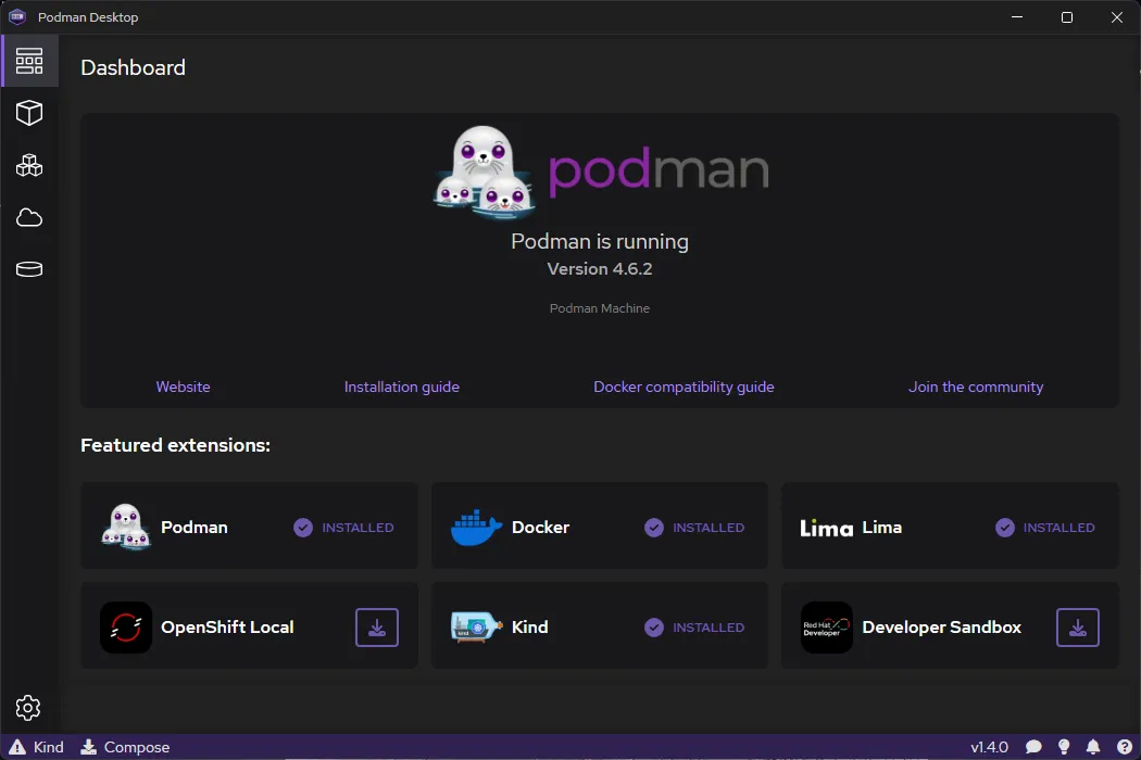 Podman Desktop