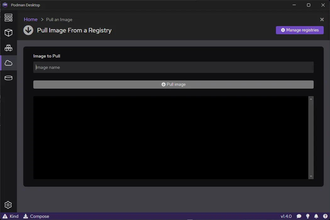 Pull Image From a Registry