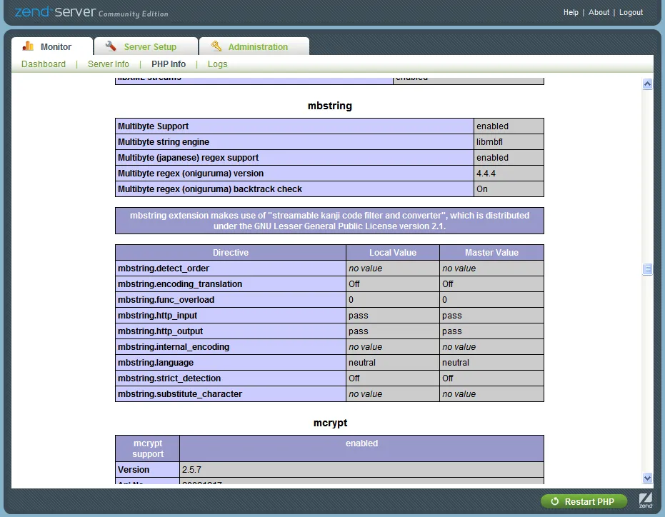 Zend Server