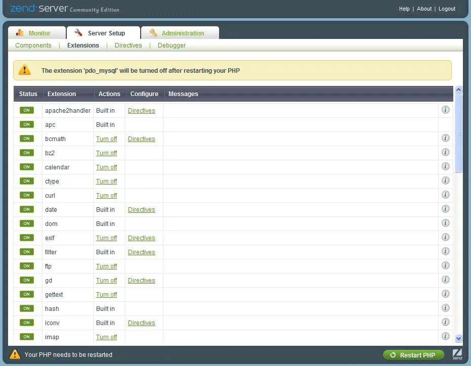 Zend Server