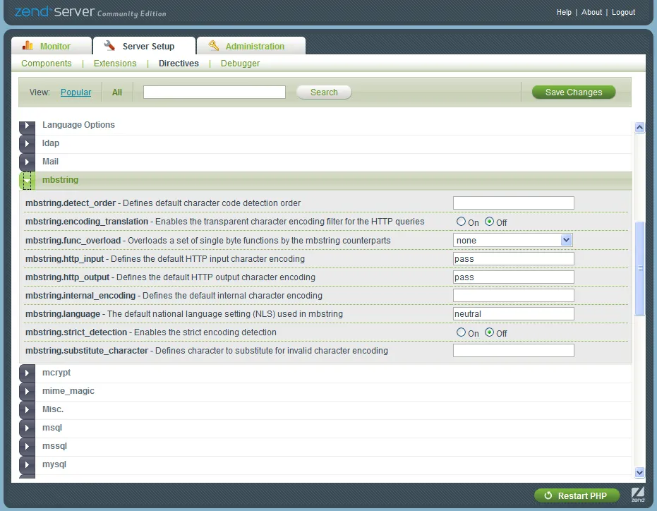Zend Server